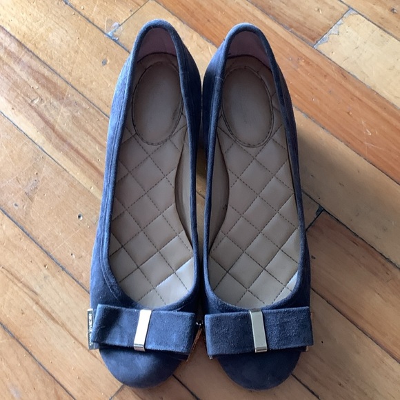 Michael kors grey bow block heels - Picture 2 of 6